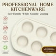thumbnail image 3 of Bakken-Swiss 20-Piece Kitchen Cookware Set – Granite Non-Stick – Eco-Friendly – for All Stoves & Oven-Safe, 3 of 7