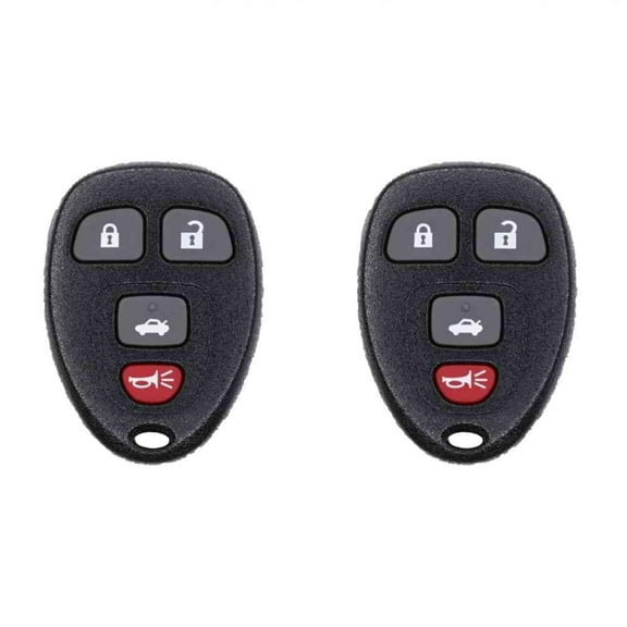 Keys4Less Car Key Fob Keyless Entry Remote for Pontiac G6 2006-2010 FCC KOBGT04A Part Number 15252034 Pack of 2