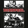 thumbnail image 2 of Men's Marvel Deadpool Comic Panels  Long Sleeve Shirt, 2 of 4