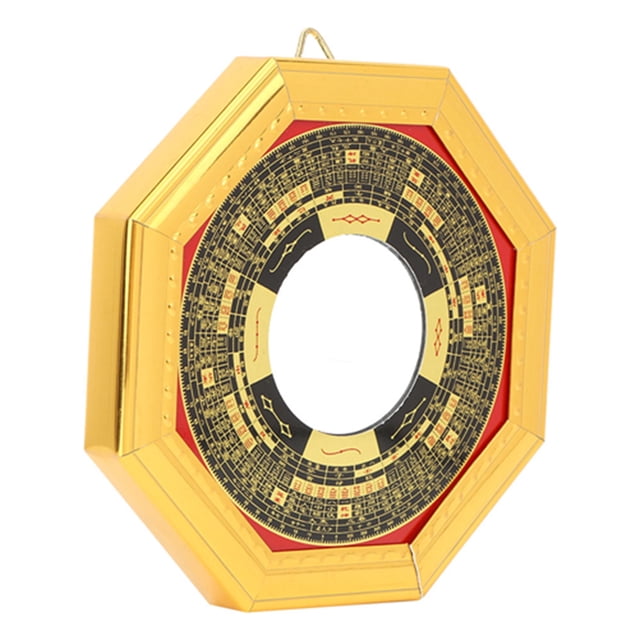 Espejo Bagua cóncavo/convexo tradicional chino de Feng Shui para el hogar y los negocios (convexo)