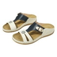 thumbnail image 1 of IUJSOY Comfort Orthotic Walking Sandals for Women Open Toe Slip on Anti-Slip Slides Summer Flats, 1 of 9