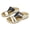 Black, variant on Comfort Orthotic Walking Sandals for Women Open Toe Slip on Anti-Slip Slides Summer Flats