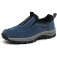 thumbnail image 2 of Men's Suede Slip On Waterproof Anti-Slip Lightweight  Loafers,Casual Fashion Breathable Low-top Safety Sneakers Comfortable Walking Boat Shoe, 2 of 9
