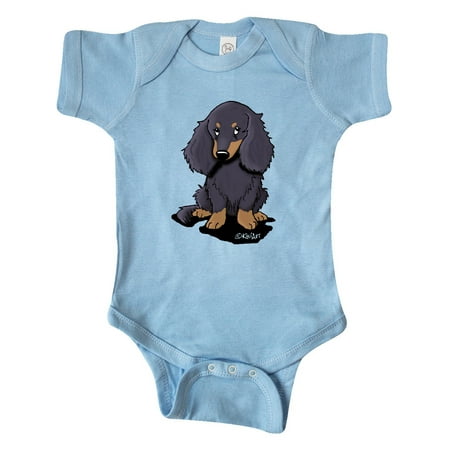 

Inktastic Longhaired Dachshund Gift Baby Boy or Baby Girl Bodysuit