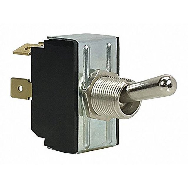Carling Technologies Toggle Switch, Number of Connections: 4, Switch Function: On/Off