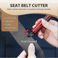 thumbnail image 5 of 4 Pack Emergency Car Window Breaker and Seatbelt Cutter - Safety Hammer, 5 of 5