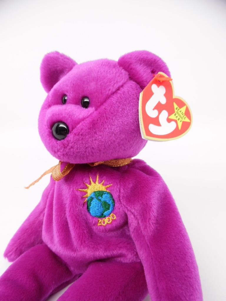 Details about   Millennium The Bear Ty Beanie Baby and Buddy 