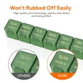 thumbnail image 6 of Lifewit Monthly Pill Organizer, 28 Day Medicine Organizer, Large Compartments Pill Box, Portable Travel Pill Case for Vitamins, Supplement, Medication, Green, 6 of 8