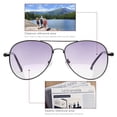 thumbnail image 2 of Gafas de sol de lectura bifocales YIMI UV400, paquete de 2 (aumento de 2,5), 2 of 9