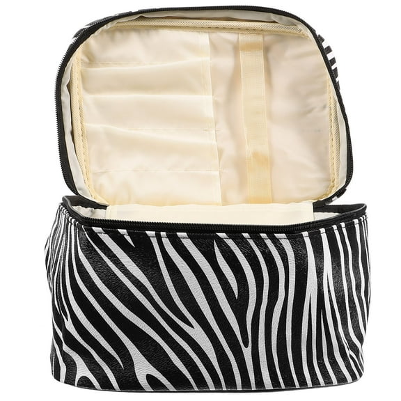 FRCOLOR  Small Travel Toiletry Bag Sturdy Easy Access Cosmetic Miss