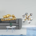 thumbnail image 2 of Figura moderna de toro y oso en esfera de burbujas, adorno de mesa estilo Feng Shui, escultura de china para escritorio, oficina, estante, sala d, 2 of 7