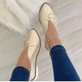 thumbnail image 3 of Woven Mesh Ballet Flats for Women Square Toe Mary Jane Flats Buckle Strap Flat Shoes Comfortable Ballerina Flats Dressy Mesh Shoes Casual Mary Janes for Women, 3 of 12
