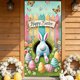 thumbnail image 5 of Decoraciones de Pascua, adornos de Pascua, regalos de Pascua, cortina de puerta de Pascua, decoraciones para fiestas, cubierta de puerta de fibra de poliéster, 5 of 6