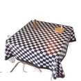 thumbnail image 5 of Waterproof Rectangle Square PVC Tablecloth Oil Proof Spill Proof Table Cloth, Wipe Clean Table Cover for Dining Table, Camping,Beiside Table, 5 of 5