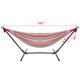 thumbnail image 4 of Zimtown Hamaca Columpio con Soporte para Hamaca y Bolso Portátil para Actividades Al Aire Libre, 4 of 11