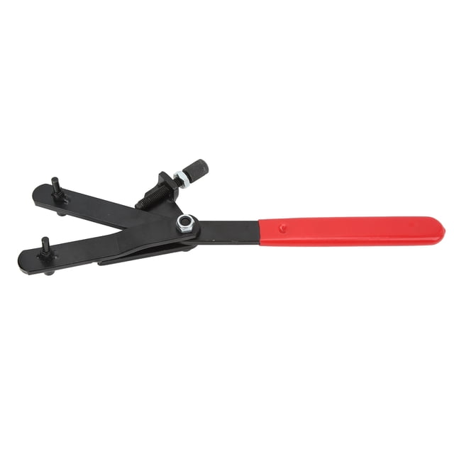 Soporte de llave ajustable para cubo, llave inglesa, volante de motocicleta, llave inglesa para motocicleta, polea de correa, soporte para quitar llave, rendimiento confiable