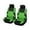 Green, variant on LIERTOUR Car Seat Covers Full Set Tire Track Embossed 4 Piece Set Breathable Knitted Fabric Cloth Universal Fit for Car SUV Sedan Van Automotive Interior Accessories Cover Purple