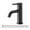 Black, variant on Premium Modern Bathroom Faucet,Single-hole vanity mount design,Streamlined contemporary styling,Ideal for modern bathroom vanities and sinks,Easy installation,Matt Black