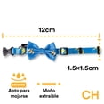 thumbnail image 3 of Collar para Perro Jack Pet con Moño Relampago Azul Cielo Chico, 3 of 3