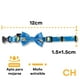 thumbnail image 3 of Collar para Perro Jack Pet con Moño Relampago Azul Cielo Chico, 3 of 3