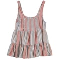 thumbnail image 2 of American Eagle Womens Stripe Tank Top, Pink, Medium, 2 of 2
