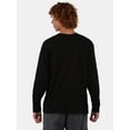 thumbnail image 4 of No Boundaries Men's & Big Men's Oversized Long Sleeve Tee Shirt, Sizes XS-5XL, 4 of 5