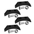 thumbnail image 4 of Shisuyan Crescent Moon Shape Dumbbell Rack Black 1Set 5.5X1.8X1.7In, 4 of 9