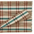 thumbnail image 4 of Fennco Styles Modern Plaid Woven Water Hyacinth Table Runner 16 x 72 Inch - Natural Table Cover for Home Décor, Dining Table, Banquets, Holiday and Special Events, 4 of 6