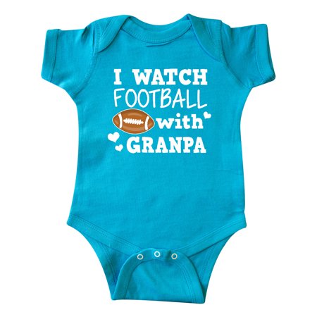 

Inktastic I Watch Football with My Granpa Gift Baby Boy Bodysuit