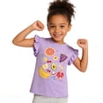 thumbnail image 4 of DDSOL Girls T-Shirts Dinosaur Graphic Tees Sleeveless Cotton Tops 3-Pack Size 6, 4 of 9