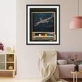 thumbnail image 3 of Historic Framed Print, [Cutaway view of Air Force One showing interior compartments].P. Mion. - 2, 17-7/8" x 21-7/8", 3 of 9