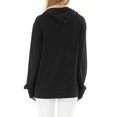 thumbnail image 2 of Sudadera con capucha de manga larga para mujer, diseño con estampado de cordón, cómoda y transpirable, sudadera para mujer, 2 of 5