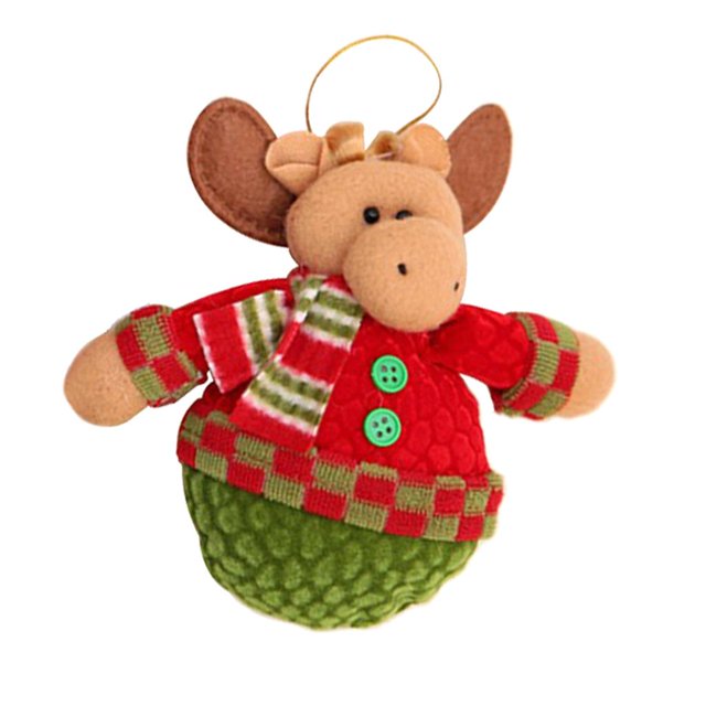 Adornos Para árboles de Navidad de peluche Perfecl muñeco de peluche de navidad