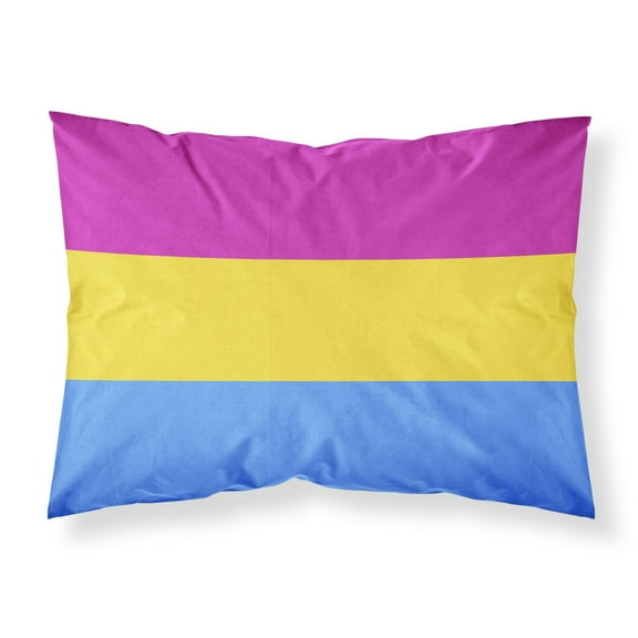 Pansexual Pride Fabric Standard Pillowcase