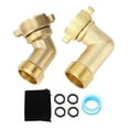 thumbnail image 2 of Tuyau d'Eau Potable RV Coude Gain de Place Adaptateur de Tuyau d'Eau Potable RV pour Véhicule Récréatif Remorque Marine, 2 of 7