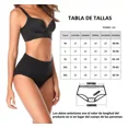 thumbnail image 2 of 6pz Calzones Algodón Mujer Top Cintura Alta Sin Muffin Dama, 2 of 8