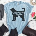 thumbnail image 2 of Mastiff Mama, Unisex Women's Shirt, English Mastiff, Mastiff Owner, Funny Dog Mama Gift, Heather Light Blue, XX-Large, 2 of 6
