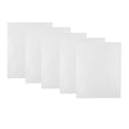 thumbnail image 1 of 5 piezas de película de plástico ABS blanco 200x250x0,5 mm para aficionados, modelo HO / OO perfke Modelos de placa artesanal, 1 of 9