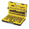 thumbnail image 1 of Stanley Professional Grade Black Chrome Socket Set, 122-pc, SAE/Metric, 1 of 1