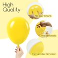 thumbnail image 3 of Kit de arco con forma de globo Awenztech, 120 unidades, látex amarillo con cinta, 3 of 7