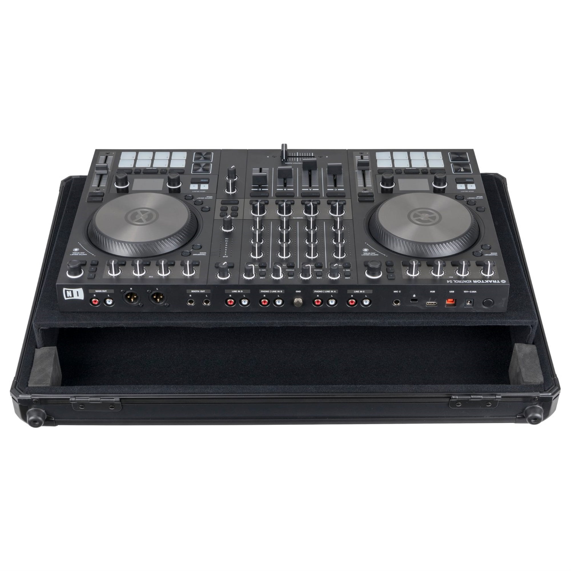 Odyssey KDJC3BL Black Krom Series Standard Medium DJ Controller Carrying Case