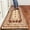 Vintage Aztec, variant on Marble Kitchen Rug Abstract Modern Carpet Greek Frame Geometric and Marble PVC Kitchen Rugs and Mats 17.3''''×29'''' Anti Fatigue Comfort Mat for Kitchen Floor Laundry Office Sink
