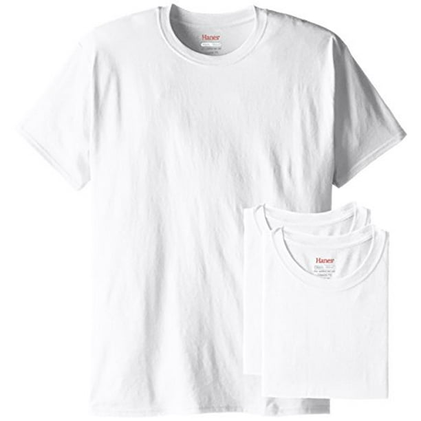 Hanes Hanes Men's 3 Pack ComfortBlend Short Sleeve TShirt, White, XX