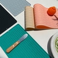 thumbnail image 4 of Silicone Trivet Mat for Hot Pots and Pans, 15.9 x 5.7 Inch Heat Resistant Table Placemats, Durable & Flexible Hot Pads for Kitchen Counter Protection, 4 of 9