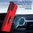 thumbnail image 3 of Funda para teléfono M MAIKEZI para Motorola Moto G 5G (2022), color rojo, resistente, 3 of 9