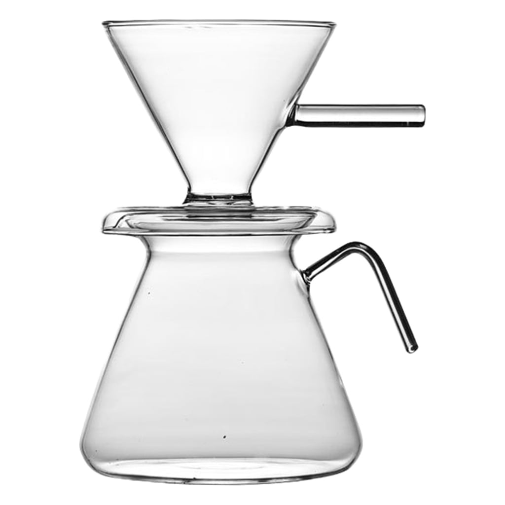 Glass Manual Drip Brewer Coffee Pot for Home Office