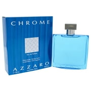 Azzaro Chrome Eau de Toilette, Cologne for Men, 3.4 Oz