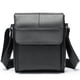 thumbnail image 3 of Bolso de cuero WESTAL para hombre, bolso de hombro informal, genuino, con solapa, envío directo, diseño de mensajero para hombre 7433, 3 of 5