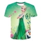 thumbnail image 1 of Camisetas de manga corta para niños Frozen 2, camisetas para niñas y niños, camisetas casuales de verano, camisetas de 1 a 14 años, camisetas de Elsa para niños, ropa 11T Gao Jinjia LED, 1 of 2