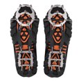 thumbnail image 1 of Grip 1 Pair Crampons Anti Slip Spikes, For Mud Climbing Snow Mountain M, 1 of 8